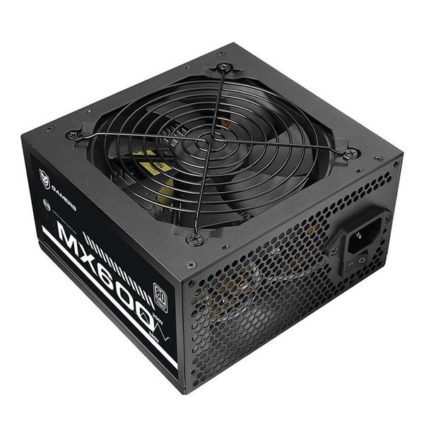 MX600 600W With 120mm Silent Fan Passive PFC 12V Gaming PC Power Supply
