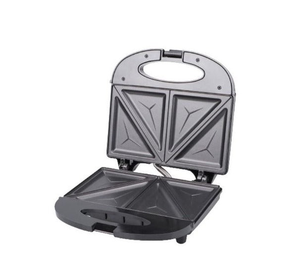 WINNINGSTAR Stainless Steel Sandwich Maker Panini Press-Black