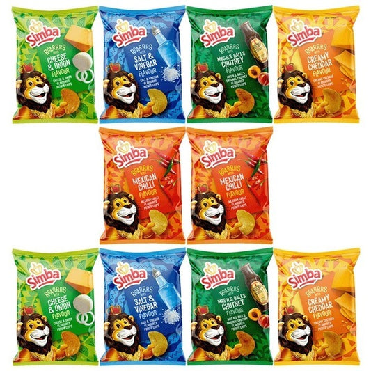 Simba  Potato Chips   (24 x 120g)