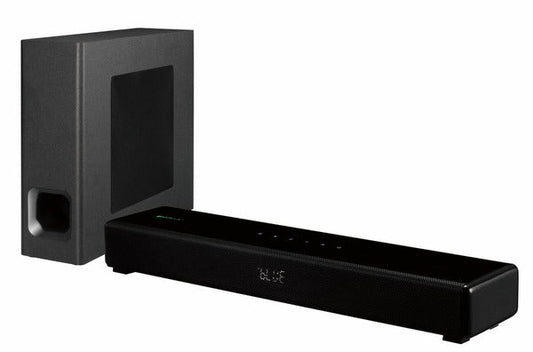 Supersonic 2.1 Channel Bluetooth Sound Bar with Wired Subwoofer SAV-101D