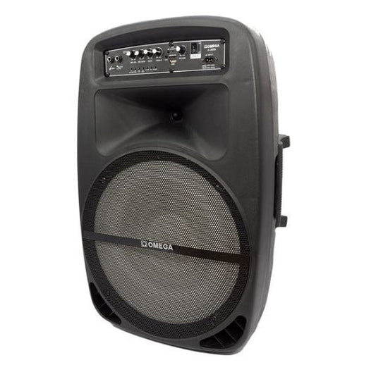 Omega Speaker System 15" 15000w Built In Battery Portable X-ARA