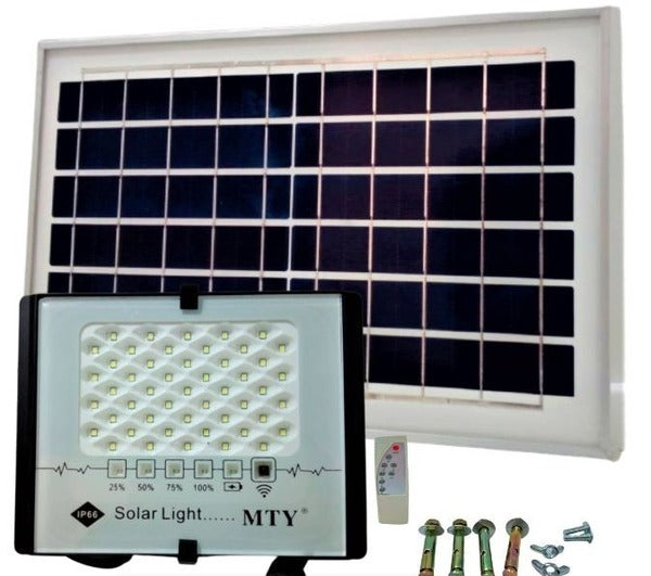 200W Solar Outdoor LED Floodlight with solar panel