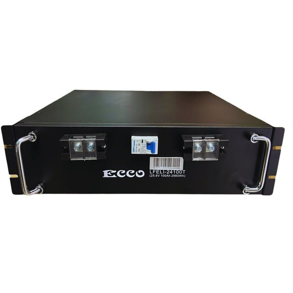 Ecco 12.8V 100AH 1280Wh Lithium Battery (LFELI -12100T)