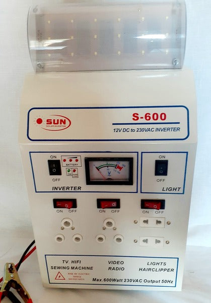 SUN 600W DC to AC Inverter