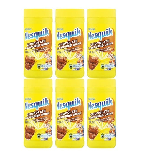 Nestle Nesquik Chocolate - 500g x 6 Pack