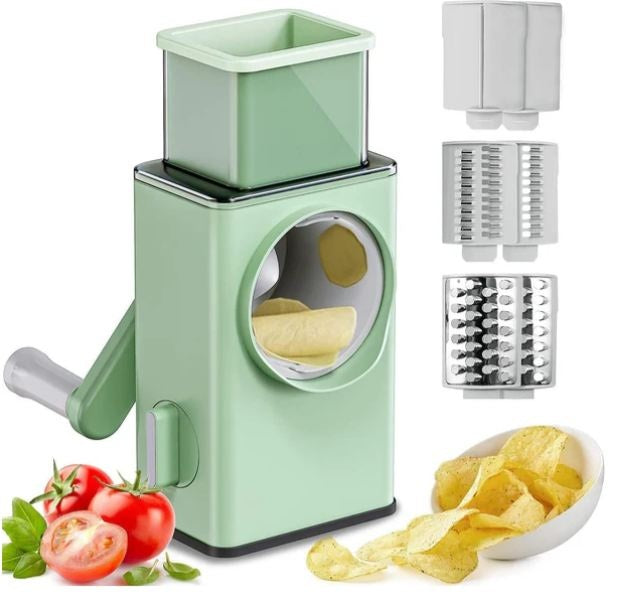 Aorlis AO-78333 Manual Rotary Cheese Grater, Ve…