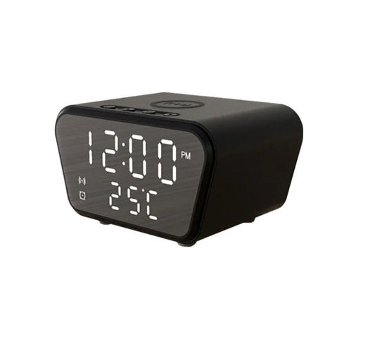 Aerbes AB-SJ44 Alarm Clock With 15W Wireless Ch…