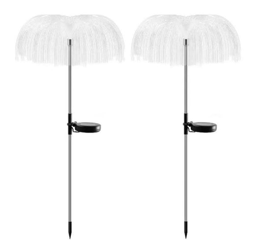 FA-LC30 Solar Powered Multicolor Jellyfish Fib… - Bundle of 3