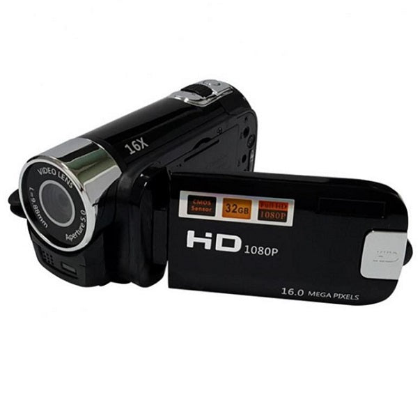 D100 Videocam Full HD 16x Zoom DV Camera