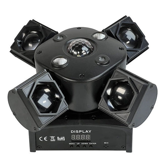 PM-107 Four Moving Head Beam RGB Laser Stage Li…