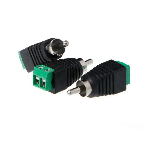 XF0572 Male Plug to AV Terminal Connector 100 P…