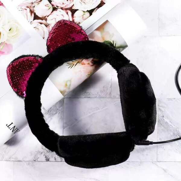 U-13 Earmuffs Wired 3.5mm Headphone - Bundle of 2