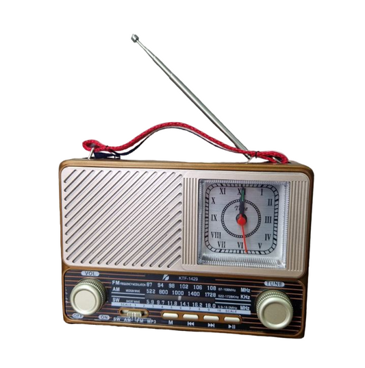 KTF-1429 AM/FM/SW 2.5″ 3 Band Radio With …