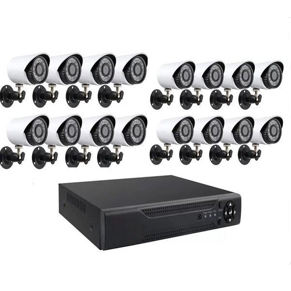 Aerbes AB-JK13 AHD DVR 16 Channel Wired Surveil…
