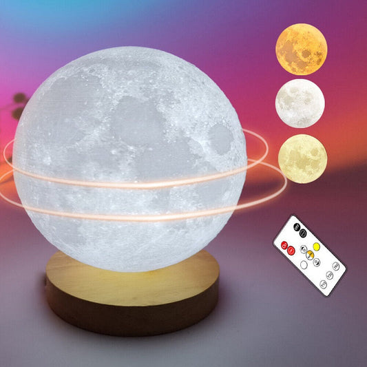 1831526 3D Rotating Moon Lamp With Remote Contr…