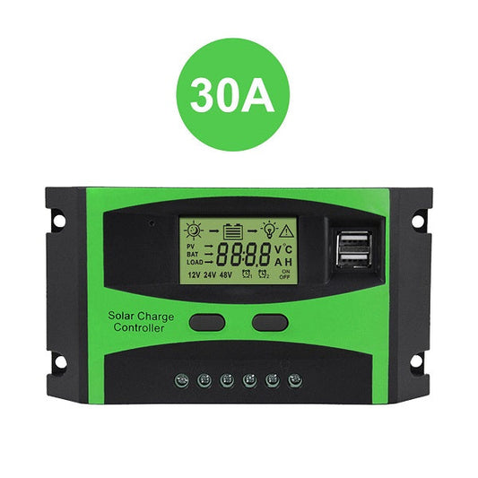 XF0842 PWM Solar Charge Controller Dual USB Out… - Bundle of 2