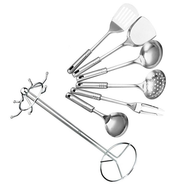 0089 Stainless Steel Kitchen Tool Set 7 In 1