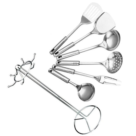 0089 Stainless Steel Kitchen Tool Set 7 In 1