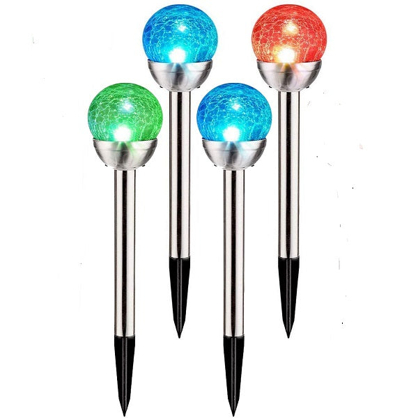 Aerbes AB-TY64 Cracked Glass Ball Solar Powered…
