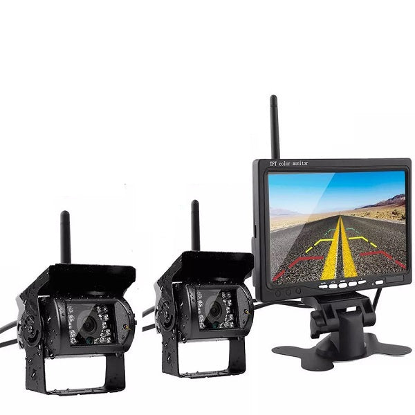 7″ Wireless Parking Camera For Heavy Duty…