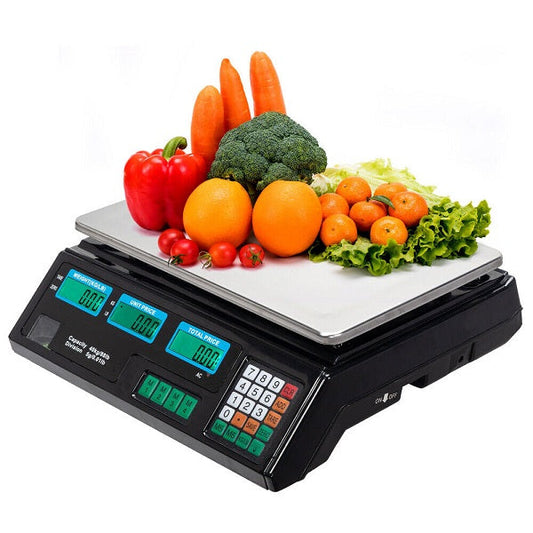 40KG Digital Electronic Scale Stainless Steel L…