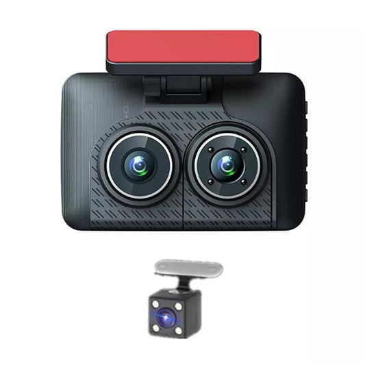 Aerbes AB-QC34 300Mah 3-Camera Lens Car DVR 4&#…
