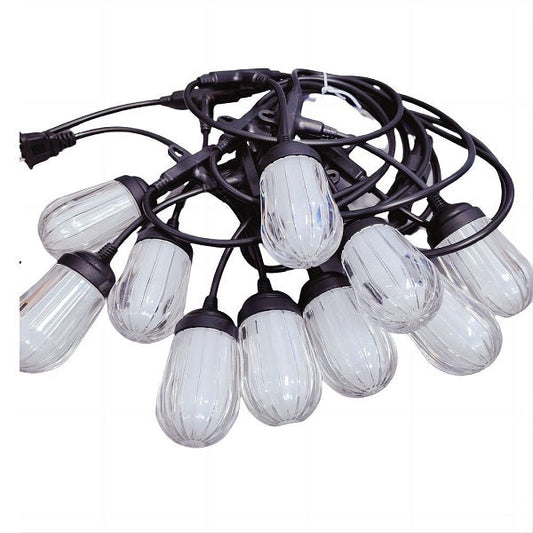 ZYF-153 Loofah 5M String With Hooks RGB Lights … - Bundle of 2