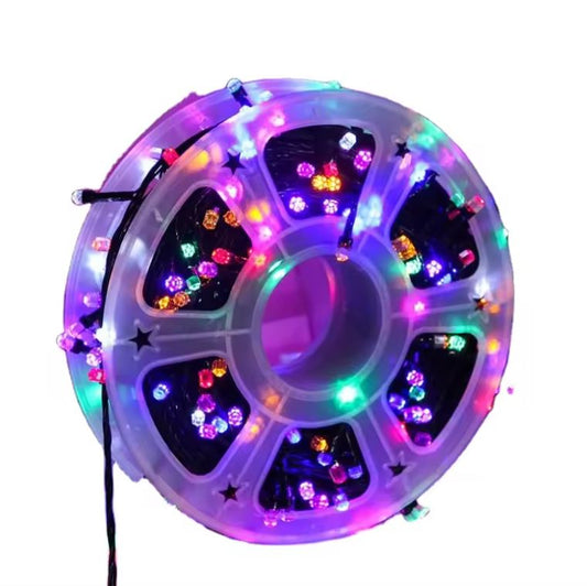 ZYF-140 Black Cable 50M LED Fairy Light RGB Wi… - Bundle of 2