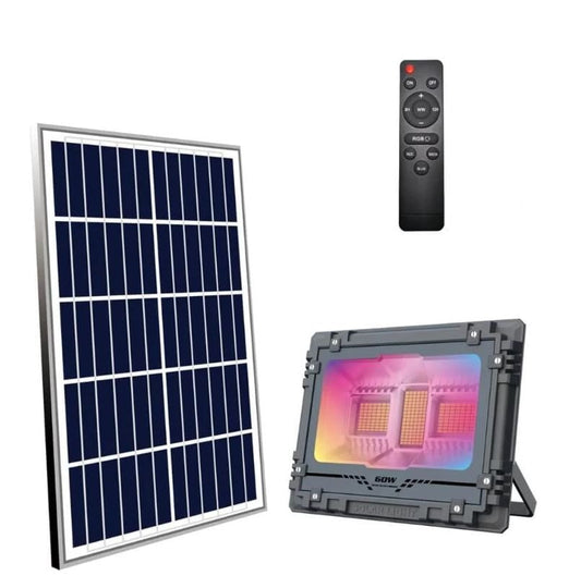 MJ-AW60 Solar Powered Floodlight RGB 60W ZYF-00…