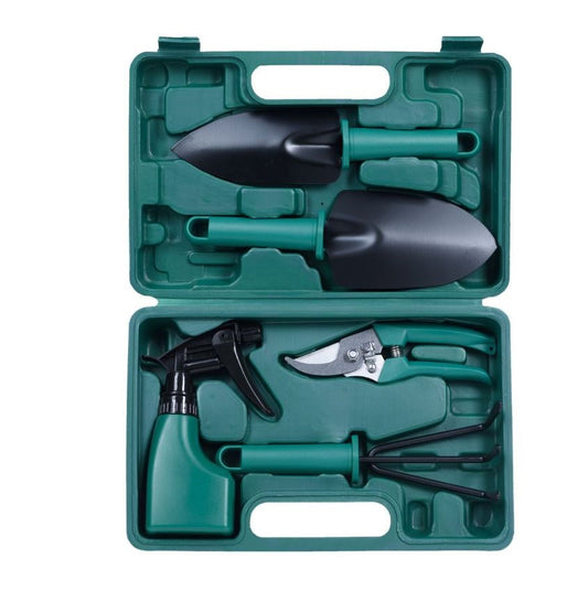 XF0899 Gardening Hand Tool Set Dark Green 5Piec…