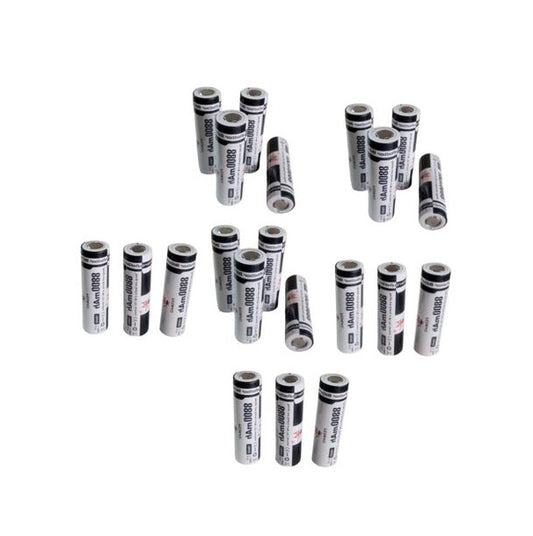 Feimo18650-8800 Pack Of 100 Flat Head 18650 880…