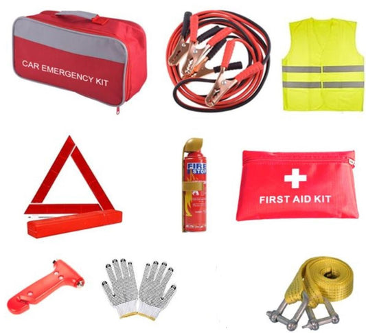 XF00093 Portable Car Emergency Kit - Bundle of 2
