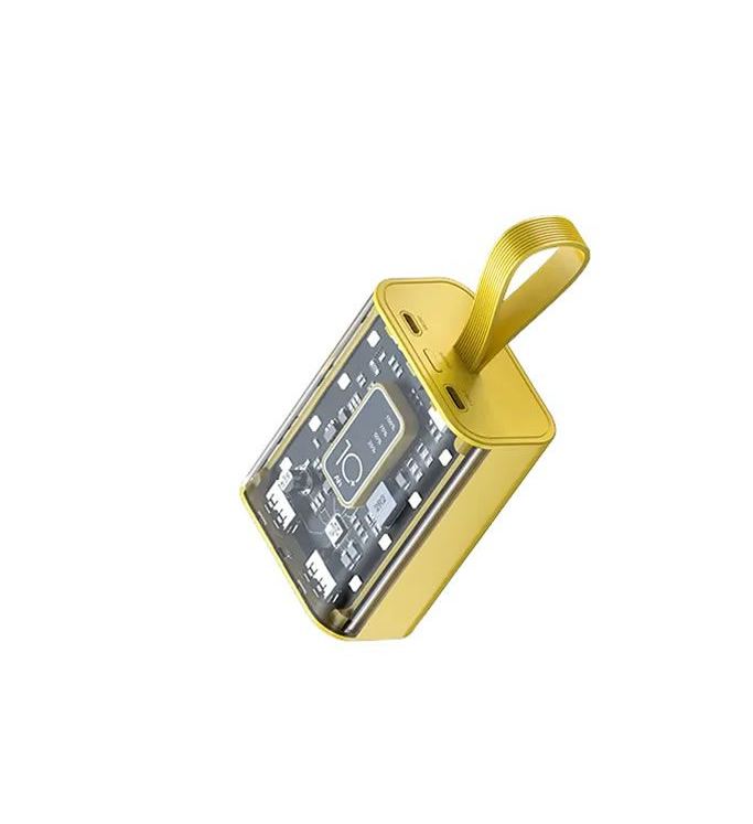 Treqa TR-955 10000mah Transparent Power Bank - Bundle of 2