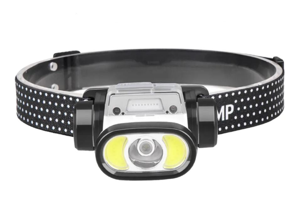 FA-W12 Rechargeable Ultra-Bright Head Lamp With… - Bundle of 3