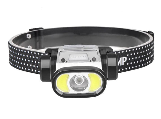 FA-W12 Rechargeable Ultra-Bright Head Lamp With… - Bundle of 3