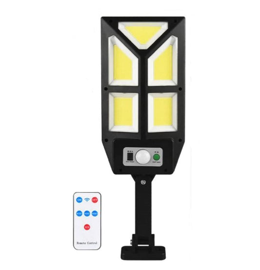 FA-1912B Solar Powered COB Street Lamp With Rem… - Bundle of 2