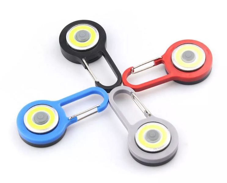 FA-168 Mini COB LED Carabiner Keyring Flashligh…